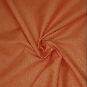 Tecido Tricoline Silky Lisa cor - 1776 (Laranja)